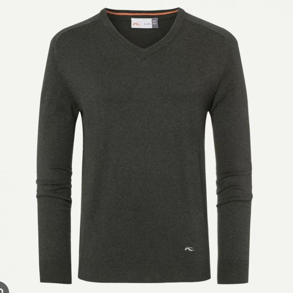 KJUS SWITZERLAND ⭐️ cotton blend v-neck sweater
